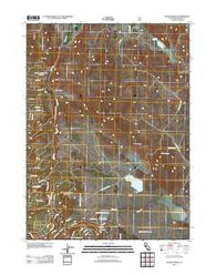 Graven Ridge California Historical topographic map, 1:24000 scale, 7.5 X 7.5 Minute, Year 2012