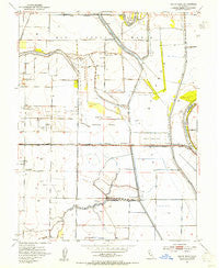 Grays Bend California Historical topographic map, 1:24000 scale, 7.5 X 7.5 Minute, Year 1953
