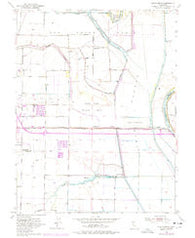 Grays Bend California Historical topographic map, 1:24000 scale, 7.5 X 7.5 Minute, Year 1953