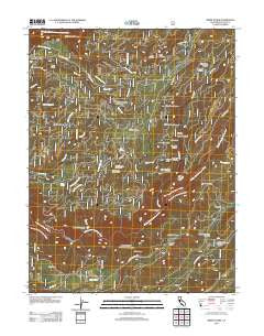 Greek Store California Historical topographic map, 1:24000 scale, 7.5 X 7.5 Minute, Year 2012