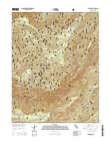 Greek Store California Current topographic map, 1:24000 scale, 7.5 X 7.5 Minute, Year 2015
