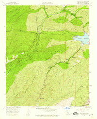 Green Valley California Historical topographic map, 1:24000 scale, 7.5 X 7.5 Minute, Year 1958