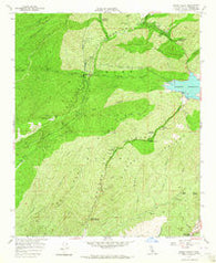 Green Valley California Historical topographic map, 1:24000 scale, 7.5 X 7.5 Minute, Year 1958