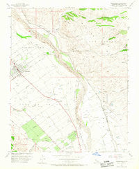 Greenfield California Historical topographic map, 1:24000 scale, 7.5 X 7.5 Minute, Year 1956