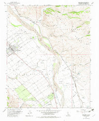 Greenfield California Historical topographic map, 1:24000 scale, 7.5 X 7.5 Minute, Year 1956