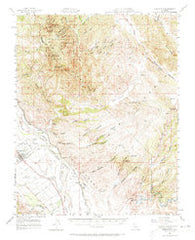 Greenfield California Historical topographic map, 1:62500 scale, 15 X 15 Minute, Year 1957