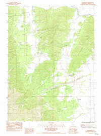 Greenview California Historical topographic map, 1:24000 scale, 7.5 X 7.5 Minute, Year 1984