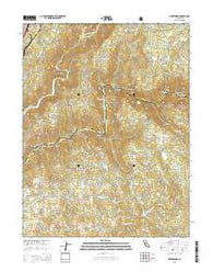 Greenwood California Current topographic map, 1:24000 scale, 7.5 X 7.5 Minute, Year 2015