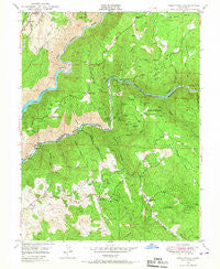 Greenwood California Historical topographic map, 1:24000 scale, 7.5 X 7.5 Minute, Year 1949