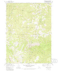 Grider Valley California Historical topographic map, 1:24000 scale, 7.5 X 7.5 Minute, Year 1981