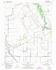 Grimes California Historical topographic map, 1:24000 scale, 7.5 X 7.5 Minute, Year 1954