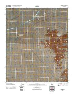 Grommet California Historical topographic map, 1:24000 scale, 7.5 X 7.5 Minute, Year 2012