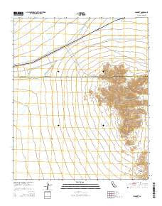 Grommet California Current topographic map, 1:24000 scale, 7.5 X 7.5 Minute, Year 2015