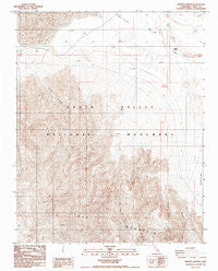 Grotto Canyon California Historical topographic map, 1:24000 scale, 7.5 X 7.5 Minute, Year 1988