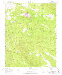 Groveland California Historical topographic map, 1:24000 scale, 7.5 X 7.5 Minute, Year 1947