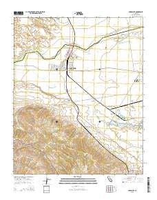 Guadalupe California Current topographic map, 1:24000 scale, 7.5 X 7.5 Minute, Year 2015