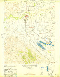 Guadalupe California Historical topographic map, 1:24000 scale, 7.5 X 7.5 Minute, Year 1947