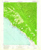 Gualala California Historical topographic map, 1:24000 scale, 7.5 X 7.5 Minute, Year 1960