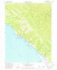 Gualala California Historical topographic map, 1:24000 scale, 7.5 X 7.5 Minute, Year 1977