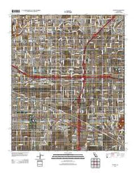 Guasti California Historical topographic map, 1:24000 scale, 7.5 X 7.5 Minute, Year 2012