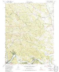 Guerneville California Historical topographic map, 1:24000 scale, 7.5 X 7.5 Minute, Year 1955