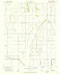 Guernsey California Historical topographic map, 1:24000 scale, 7.5 X 7.5 Minute, Year 1954