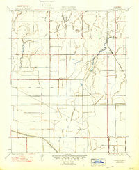 Guernsey California Historical topographic map, 1:31680 scale, 7.5 X 7.5 Minute, Year 1929