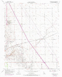 Guijarral Hills California Historical topographic map, 1:24000 scale, 7.5 X 7.5 Minute, Year 1956