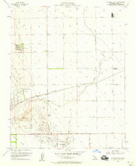 Guijarral Hills California Historical topographic map, 1:24000 scale, 7.5 X 7.5 Minute, Year 1956
