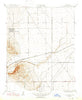 Guijarral Hills California Historical topographic map, 1:31680 scale, 7.5 X 7.5 Minute, Year 1936