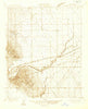 Guijarral Hills California Historical topographic map, 1:31680 scale, 7.5 X 7.5 Minute, Year 1933