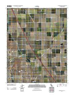 Guijarral Hills California Historical topographic map, 1:24000 scale, 7.5 X 7.5 Minute, Year 2012