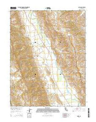 Guinda California Current topographic map, 1:24000 scale, 7.5 X 7.5 Minute, Year 2015