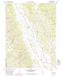 Guinda California Historical topographic map, 1:24000 scale, 7.5 X 7.5 Minute, Year 1959