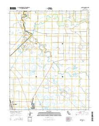 Gustine California Current topographic map, 1:24000 scale, 7.5 X 7.5 Minute, Year 2015