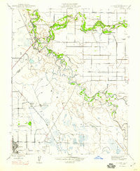 Gustine California Historical topographic map, 1:24000 scale, 7.5 X 7.5 Minute, Year 1947
