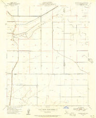 Hacienda Ranch California Historical topographic map, 1:24000 scale, 7.5 X 7.5 Minute, Year 1954