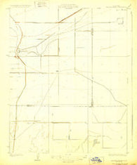 Hacienda Ranch California Historical topographic map, 1:31680 scale, 7.5 X 7.5 Minute, Year 1929