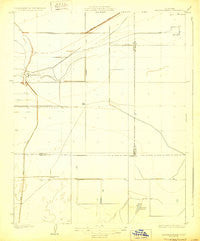 Hacienda Ranch California Historical topographic map, 1:31680 scale, 7.5 X 7.5 Minute, Year 1929