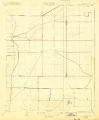 Hacienda Ranch California Historical topographic map, 1:31680 scale, 7.5 X 7.5 Minute, Year 1929