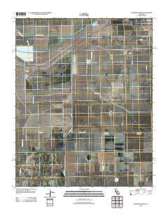 Hacienda Ranch California Historical topographic map, 1:24000 scale, 7.5 X 7.5 Minute, Year 2012