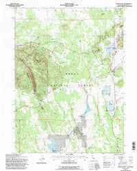 Hager Basin California Historical topographic map, 1:24000 scale, 7.5 X 7.5 Minute, Year 1993