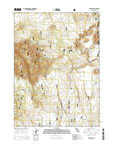Hager Basin California Current topographic map, 1:24000 scale, 7.5 X 7.5 Minute, Year 2015