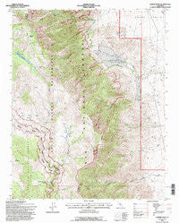 Haiwee Pass California Historical topographic map, 1:24000 scale, 7.5 X 7.5 Minute, Year 1994