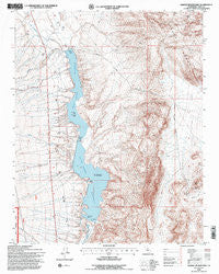 Haiwee Reservoirs California Historical topographic map, 1:24000 scale, 7.5 X 7.5 Minute, Year 1994