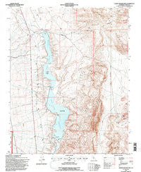 Haiwee Reservoirs California Historical topographic map, 1:24000 scale, 7.5 X 7.5 Minute, Year 1994