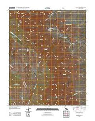 Haiwee Pass California Historical topographic map, 1:24000 scale, 7.5 X 7.5 Minute, Year 2012