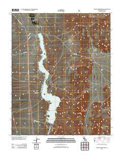 Haiwee Reservoirs California Historical topographic map, 1:24000 scale, 7.5 X 7.5 Minute, Year 2012