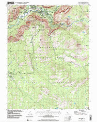 Half Dome California Historical topographic map, 1:24000 scale, 7.5 X 7.5 Minute, Year 1997