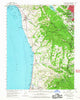 Half Moon Bay California Historical topographic map, 1:62500 scale, 15 X 15 Minute, Year 1961